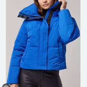 Alp N Rock ANR+ Peak Puffer‎ Jacket Blue Crop Ski Snow Winter Sz XL Women's